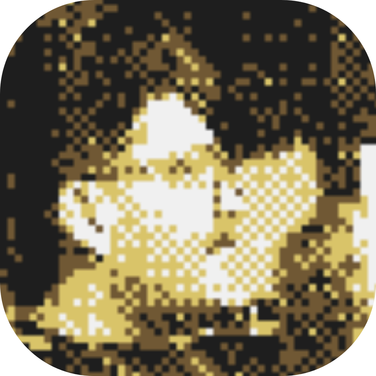 This is a photo of me taken on a gameboy camera